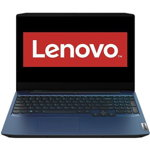 Laptop Gaming Lenovo IdeaPad 3 15ARH05 cu procesor AMD Ryzen 7 4800H pana la 4.20 GHz, 15.6", Full HD, IPS, 8GB, 512GB SSD, NVIDIA GeForce GTX 1650 Ti 4GB, Free DOS, Chameleon Blue