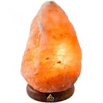 Veioza sare himalaya natur suport lemn 2_3kg - MONTE SALT CRYSTAL, MONTE SALT CRYSTAL