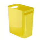 Coș de gunoi cu mânere iDesign Una, 13,9 l, galben