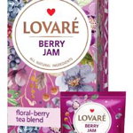 Ceai floral Lovare Berry Pie, 24 pliculete