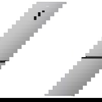 Combina frigorifica Samus SCX526NFC, 377 l, Full No Frost, Afisaj electronic LED, Motor inverter, Clasa energetica C, Termostat electronic reglabil, Compartiment convertibil, H 200.5 cm, Inox/Argintiu