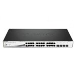 Switch D-Link DGS-1210-28P, 24 port, 10/100/1000 Mbps, D-Link