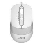 mouse optic cu fir a4tech fm10, 1600 dpi, usb, alb, A4TECH