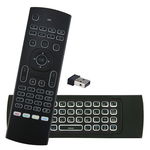 Tastatura Techstar® MX3 Pro, Air Mouse, Telecomanda, Iluminata, 2.4G, Gyroscop si IR, Techstar