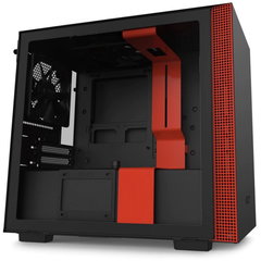 Carcasa NXZT H210, Mini-ITX Tower, fara sursa, ITX, Black/Red