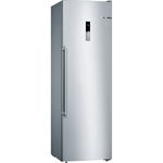 Congelator Bosch Serie 6 GSN36BI3P, NoFrost, 242 l, FreshSense, afisaj digital, Twist Ice Box, clasa A++, inox