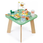 Jucarie Multifunctional Wooden Educational Table Multicolor, Janod