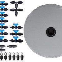 Kit Irigare prin Picurare, banda picurare 10-10 cm, 600 m, HM Tools