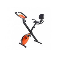 Bicicleta verticala magnetica Techfit XB300 pliabila Greutate utilizator 100 kg Computer antrenament 5 functii afisate 8 trepte de