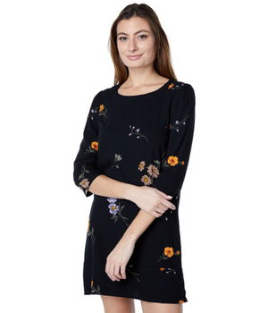Imbracaminte Femei Saltwater Luxe Jack Long Sleeve Mini Dress Black, Saltwater Luxe
