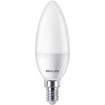 Pachet 2 becuri LED Philips B38, E14, 7W (60W), Philips