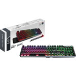 Tastatura Gaming Vigor GK71 RGB Mecanica Sonic Red Swich, MSI