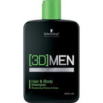 Sampon pentru par si corp 3D Hair & Body, 250 ml