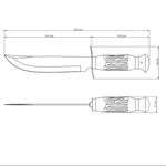 Cutit gama SPORT, lama 153mm