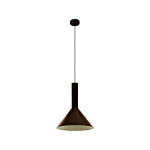 Canalello 40W outside chocolate brown, inside beige IP20, Schrack