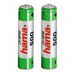 Micro - HR03 NiMH Battery 500 mAh, 46565, HAMA