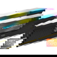 Memorie Corsair Vengeance 32GB (2x16GB) DDR5, XMP 3.0 Black Heatspreader, 6000MT/s, CL 30, RGB