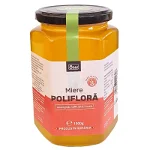 Miere poliflora Bio cruda nefiltrata 1000g Obio, Organicsfood