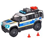 Masina de politie Majorette Land Rover cu lumini si sunete, Majorette