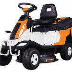 Tractoras pentru tuns gazon RURIS RX Pilot 002H, motor benzina Loncin 4T, 224 CC, 6.1 CP, 4.5 kW, latime taiere 65 cm, inaltime 30-75 mm, cos 150 kg, RURIS