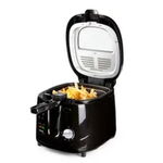 Friteuza DO461FR, 1800W, 2.5L, Termostat reglabil, Negru