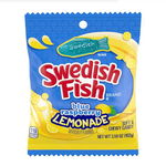 Swedish Fish Blue Raspberry Lemonade - cu gust de limonadă de zmeură albastră 102g (EXP 12.10.2024), Swedish Fish