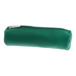 Penar tip etui, rotund, dimensiune 20 x 6 x 6 cm, imitație de piele, culoare forest green, Herlitz