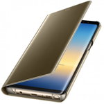 Book Clear View Standing Cover Samsung Pentru Samsung Galaxy Note 8 - Auriu, Samsung