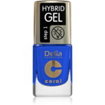 Delia Cosmetics Coral Hybrid Gel gel de unghii fara utilizarea UV sau lampa LED culoare 126 11 ml, Delia Cosmetics