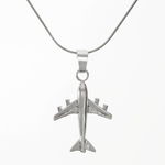 PANDANTIV AVION SILVER, Chic Bijoux