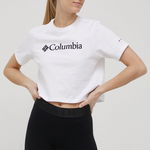 Columbia tricou din bumbac North Cascades femei, culoarea roșu 1930051, Columbia