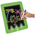 Tabla Desenat Cu Lumini Plastic Verde/Alb, Mediashop