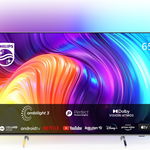 Televizor Philips Ambilight The One LED 65PUS8507, 164 cm, Smart Android, 4K Ultra HD, Clasa G