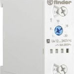 Finder Releu temporizator multifuncțional AI, DI, SW, BE, CE, DE 1P 16A 250V 0.1s - 20h (80.01.0.240.0000), Finder