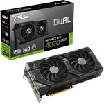 Placa video ASUS GeForce RTX 4070 SUPER DUAL 12GB GDDR6X 192-bit DLSS 3.0, Asus