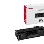 Toner Canon CRG719H, black, capacitate 6400 pagini, pentru LBP6650dn, LBP6300dn, MF5580dn, MF5840dn, Canon