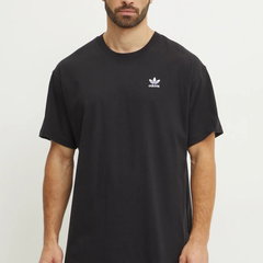 adidas Tricou Trefoil Essentials JD0349 Negru Oversize