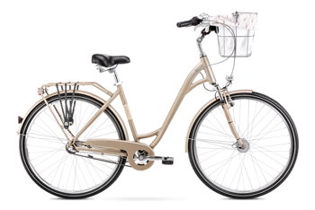 Bicicleta de oras pentru femei Romet Art Deco Classic Sampanie 2023