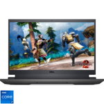 Laptop Dell Inspiron G15 5520 (Procesor Intel® Core™ i7-12700H (24M Cache, up to 4.70 GHz) 15.6" FHD 120Hz, 16GB, 512GB SSD, nVidia GeForce RTX 3060 @6GB, Linux, Gri)