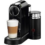 Espressor automat DeLonghi Nespresso Citiz & Milk EN 267.B, 19 Bar, 1 l (Negru), Delonghi