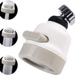 Set 2 CAP Robinet 2 in 1 cu buton WHITE 360 universal, GAVE