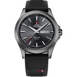 Ceas barbatesc Swiss Military SMP36040.19, 42mm, 5ATM, Gri