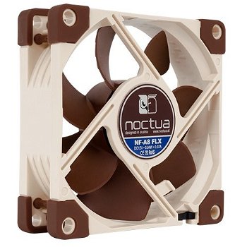 Ventilator NOC-NF-A8-FLX 8 cm Beige, Brown 1 pc(s), Noctua