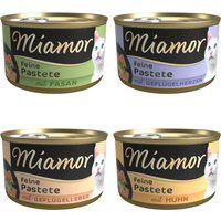 Miamor Pastete 24 x 85 г - комбинирана опаковка - с риба