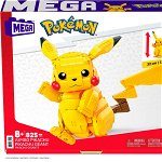 Set de constructii Construx Pokemon Pikachu 806 elementów, Mega Bloks