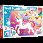 Puzzle Trefl Unicornul minunat 100 piese, Trefl