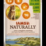 IAMS Naturally Adult cu Miel din Noua Zeelandă, în Sos 85 g, IAMS