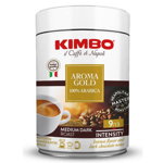 Kimbo Aroma Gold cafea macinata cutie metalica 250g, Kimbo