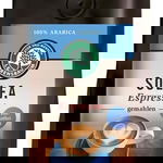 Cafea bio macinata Solea Expresso decofeinizata, 250 g
