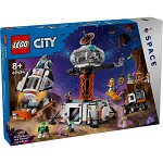 Jucarie 60434 City space base with launch pad, construction toy, LEGO